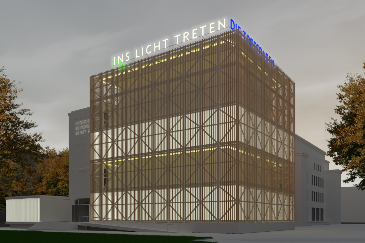 Ins Licht treten