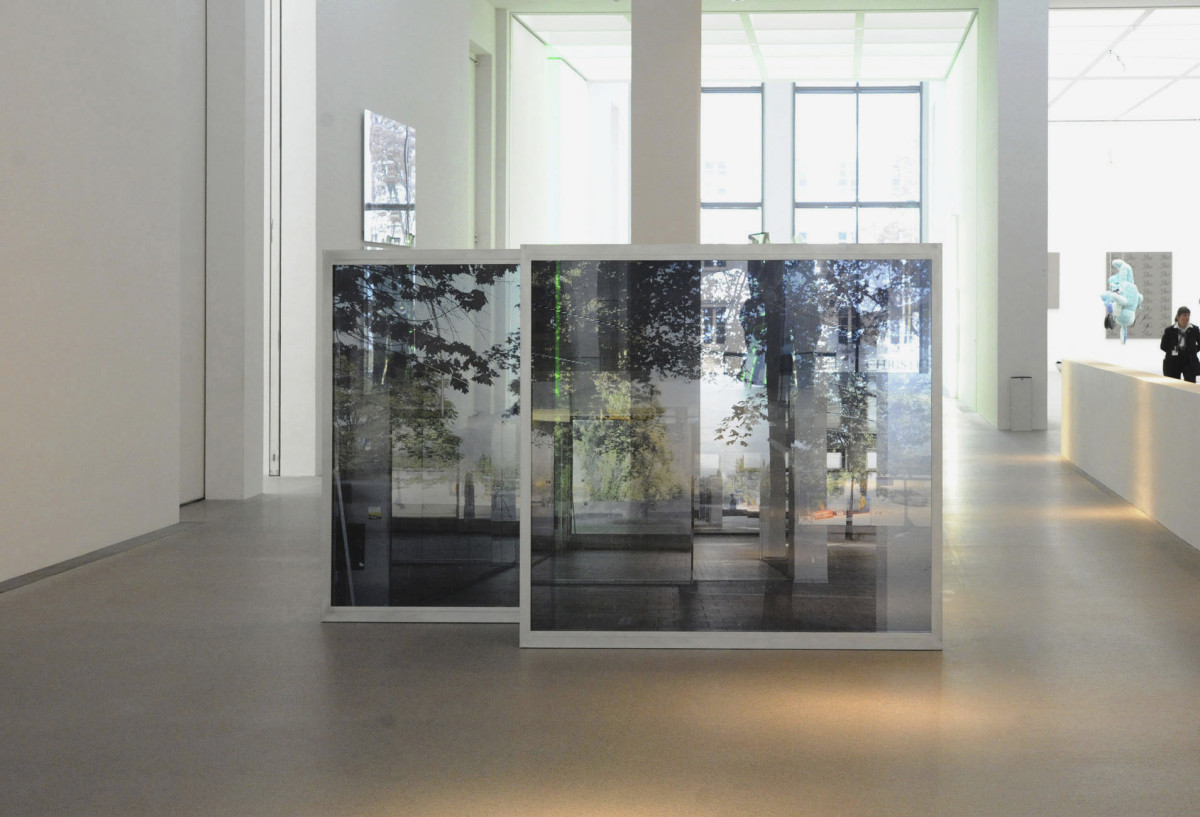 Durchs Fenster