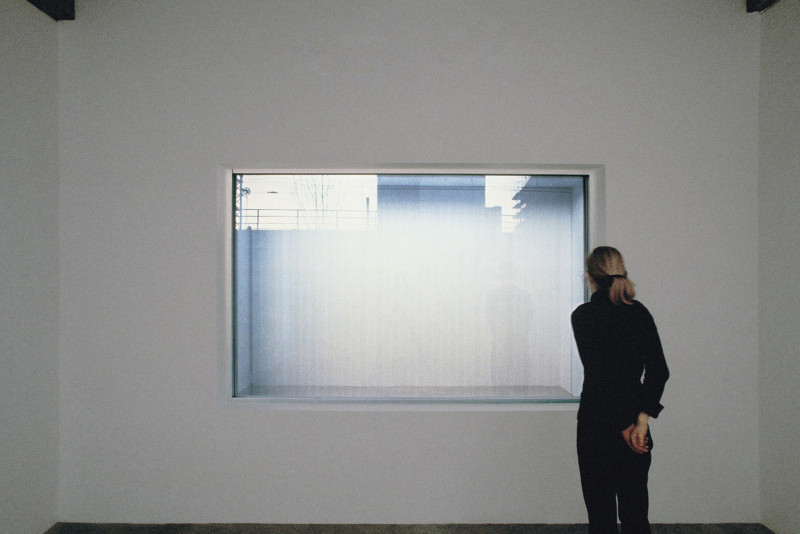 Window With Curtain